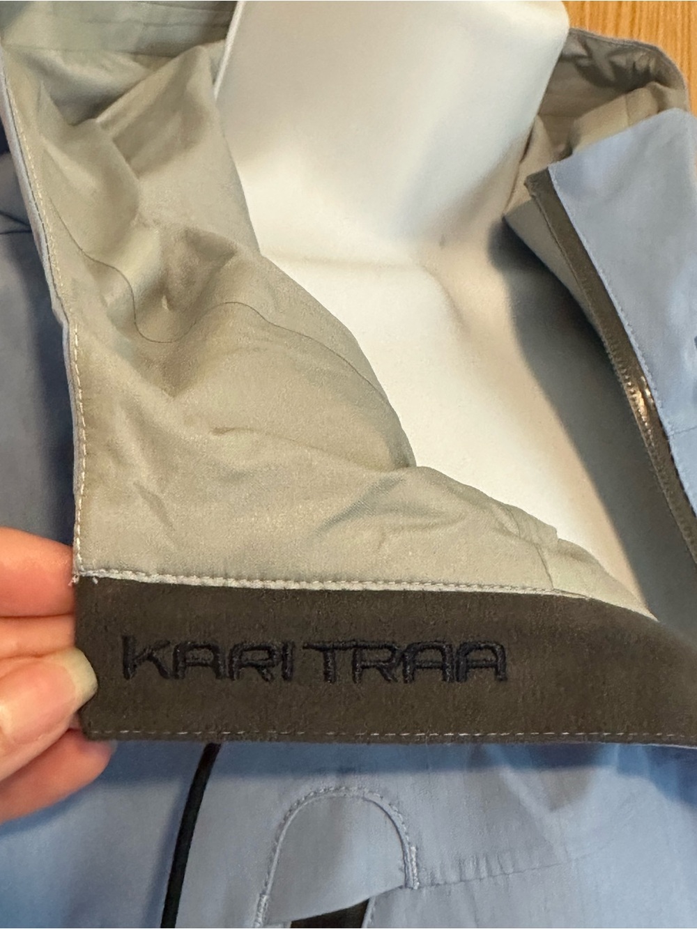 Kari Traa Herre Waterproof Hooded Rain Jacket Rudolf Bionic Finish® ECO Medium - Picture 6 of 11